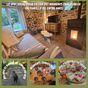 Ker Adèle, longère cosy au cœur d'un bois